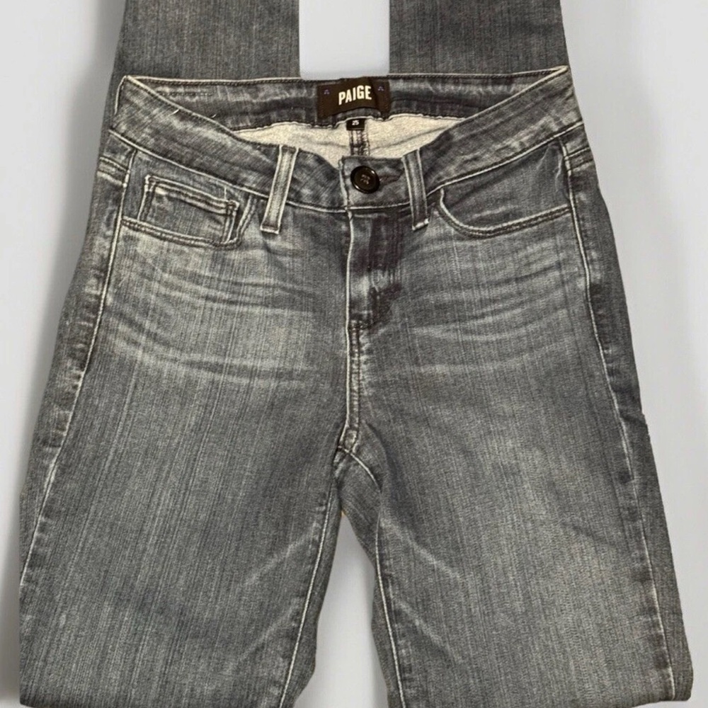 Paige Verdugo Ultra Skinny Jeans Womens 25 Dark Wash Mid Rise Stretch Denim
